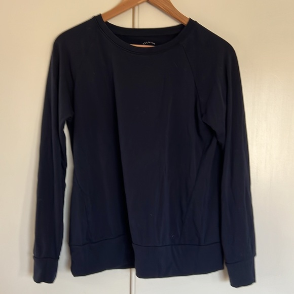 Cozy Earth Women's Brushed Bamboo Jogger Set, Navy, Small - Picture 12 of 15